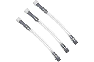 Mapleza 3PCS Racing Fuel Jug Hose for VP JEGS Jug, Gas Can Hose Perfect Fit for 3/5/5.5 Gallon Gas Can-Upgraded Filter Design