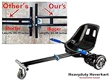Heavy Duty Hoverkart Attachment Extra Large extendable length for all size Hoverboards 6.5