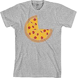 Pizza Pie with 6 Slices | Dad Father Men's T-Shirt
