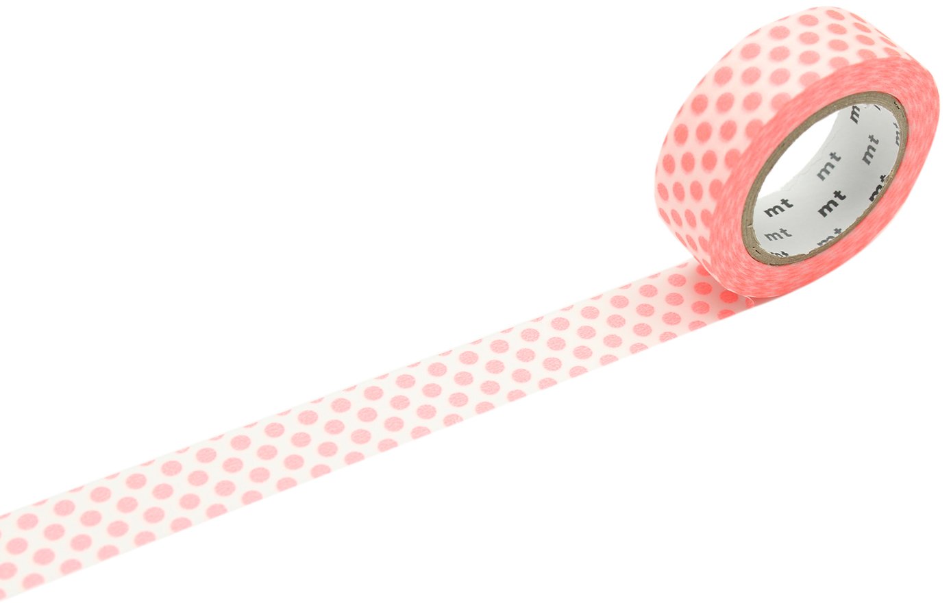 mt Masking Tape 1P Dot Shocking Red Washi Masking Tape - Shocking Red