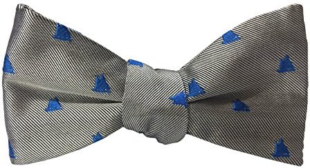 Woven Silk Adjustable Self Tie Bow Tie I Nautical Bowtie