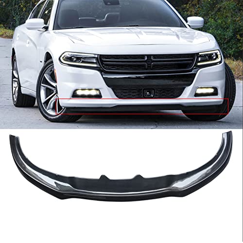 NINTE Front Bumper Lip Compatible with 2015-2022 Dodge Charger RT，Front