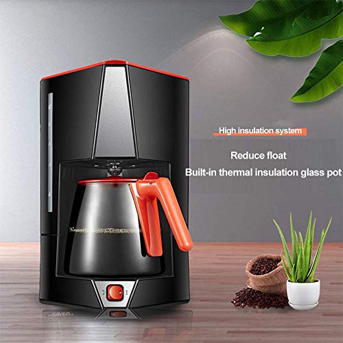 Filterkaffeemaschine, 600-W-Kaffeemaschine für Instantkaffee, abwaschbarer Filter, Warmhalte-Tropfschutzfunktion für zu… – Bild 5
