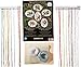 Dimensions Gold Collection Playful Snowman Counted Cross Stitch Ornament Kit, 6 pcs