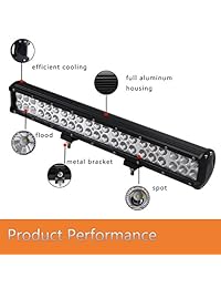 Barra de luz LED de 126 W