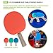 Champion Sports Table Tennis Paddle, Assorted Colors