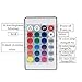 BEILAI Bias Lighting for HDTV USB RGB LED Strip Lights[Waterproof] 60LEDs Accent Lighting Backlight Kit with 24 Key Remote Controller for Flat Screen TV LCD, Desktop PC (1m,5050)