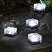 Frostfire Solar Ice Rocks - Path and garden solar lights (Set of 3)