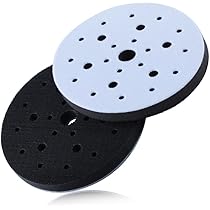 6-Inch 70-Hole Sander Pad Protector – Hook & Loop Pad Saver For Random Orbital Sanders