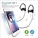 Bluetooth Workout Headphones, Greatever Q10 Wireless Bluetooth 4.1 Best Sport Headphones In Ear Earbuds Stereo Sweatproof Running Earphones Headset with Microphone Noise Cancelling for Sport