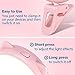 Selfie Light- ALCLAP Clip on Selfie Ring Light [32 LED] for Camera [Rechargeable Battery] Selfie LED Camera Light for iPhone iPad Samsung Galaxy Photographs Cell Phones, Tablets, Laptops (Pink)