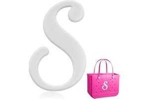 ZEOXUER Bogg Bag Letters, Decorative Lettering Charms for Bogg Bag, Alphabet Lettering Accessories, Bogg Bag Charms Insert Alphabet Lettering, Alphabet 3D Letters for Personalizing Handbag DIY