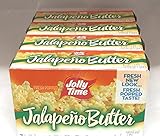 Jolly Time Microwave Popcorn: Jalapeno Butter (Pack of 4) 3 Count (9 oz) Boxes