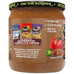On The Border Southwest Bean Dip 16 oz. Jar