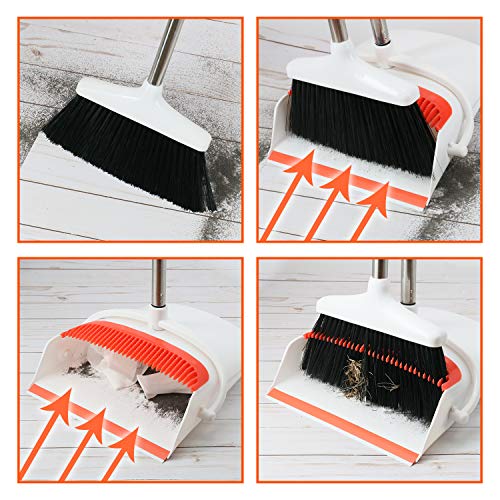 3 Broom+Dustpan+Set+Extendable+Broomstick