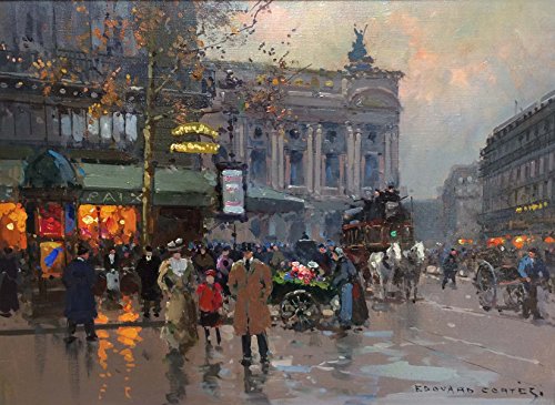 Edouard-Cortes-Cafe-de-la-Paix-Size-18x24-inch-Poster-Art-Print-Wall-dcor