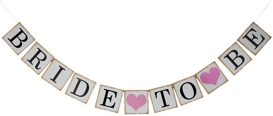Grapelet "BRIDE TO BE" Hen Party Bunting Banner Decoration Photo Prop