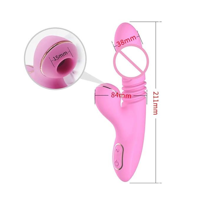 Sayla Sexo Juguetes Mujers Rechargable SuccióN Vibrador VibracióN ...