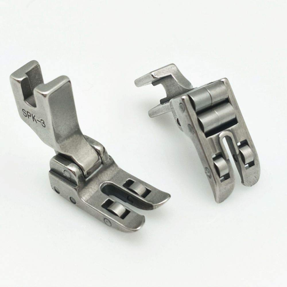 YICBOR #SPK-3 Industrial Sewing Machine High Shank Roller Foot Compatible with Singer, Brother, Juki