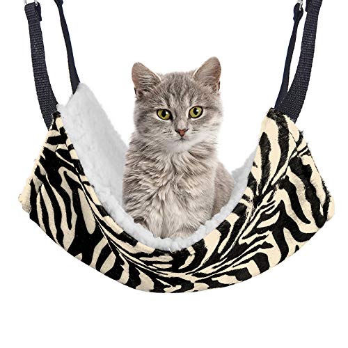 REACHS Cat Hammock for Pet Cage,Cat Cage Hammock with Reversible Sides,Hammock Bed with Hanging