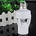 OUTAD E27 Light Lamp Holder Switch Ajustable 360 Degree Infrared Motion PIR Sensor Automatic LED Light Lamp E27 Socket