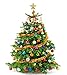 Honeyhome Multicolor Christmas Ball Decorations (40mm/1.57in), Tree Shatterproof Colorful Balls Ornaments, Festive Hanging Decor Pack of 24pcs (A)