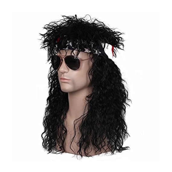 FantaLook-80s-Long-Curly-Rocker-Wig-with-Bandana-for-Men