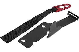 Aramox Rear Seat Pull Kit Rear Seat Release Strap Kit Car Modification Compatible with Supercrew 09 Onwards(red)