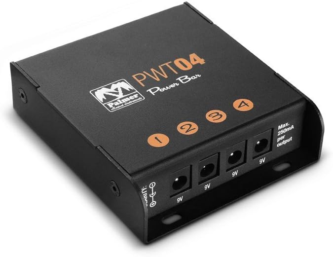 Palmer PWT 04 - Universal Pedalboard Power Supply 4-Outputs