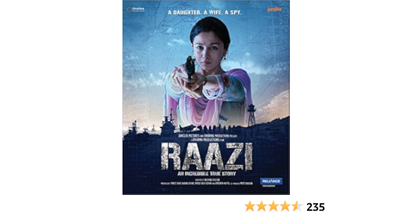 raazi movie premiere on tv