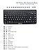 Verbatim Wireless Mini Slim Keyboard and Optical Mouse - Black