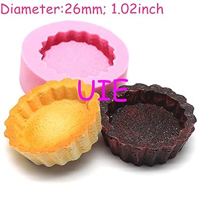 082LBG Big Cake Base Tart Cupcake Tart Base Silicone Mold, Miniature Food Mould, Sweet Mould, Flexible Bakery Mould