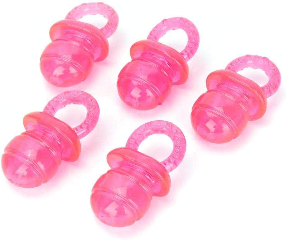 5pcs Dogs Chew Pacifier Toy Puppy Teething Chew Toy Pet Molar Toy Cute Teeth Clean Toy Dog Cat Nipple Shape Interactive Chew Toy (Red)