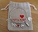 Kit's Kiss Firefighter Bracelet Fireman Gift Fire Mom Wife Jewelry Fire Extinguisher Charm Firefighter Bangle Bracelet