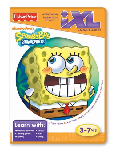 Fisher-Price iXL Learning System Software Spongebob Squarepants