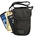 Terrific Choice Neck Wallet Pouch Purse - Travel Organizer Smartphones Pass Cards Cash Tickets Black