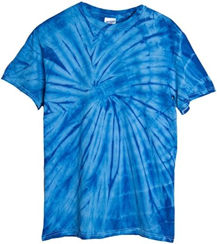 Ragstock Tie Dye T-Shirt, Spider-Royal - XL