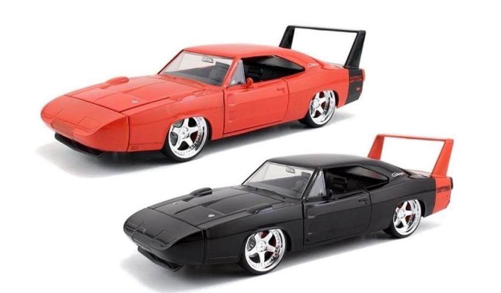 1969 Dodge Charger Daytona Black 1 24 By Jada 97681 Amazon In