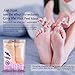 Foot Peel Mask 3 Pairs, Exfoliating Peeling Feet Mask Foot Spa for For Baby Smooth Soft Feet, Dry Dead Skin Natural Treatment, Repair Rough Heels, Callus Remover, Soak Socks Booties Lavender Scentedthumb 3