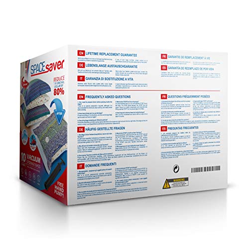 Spacesaver-Premium-Vacuum-Storage-Bags-80-More-Storage-Hand-Pump-for-Travel-Double-Zip-Seal-and-Triple-Seal-Turbo-Valve-for-Max-Space-Saving-Jumbo-10-Pack
