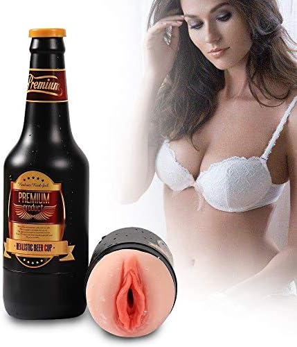 Raniwindy Novelty & Gags Gifts Balck Lifelike Bear Bottle Cute Shaped Funny Cup Realistic for Men T-Shirt Underwear