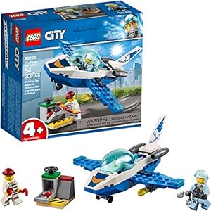 LEGO City 4+ Sky Police Jet Patrouille 60206 Bauset, Neu 2019 (54 Teile) LEGO