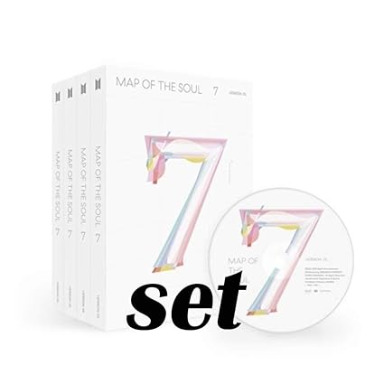 Bangtan Bts Album Map Of The Soul 7 Set Ver 4album 4folded Poster Set Amazon In Home Kitchen