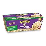 Annie's White Cheddar Microwavable Macaroni & Cheese, 2 cups, 2.01oz(2 Pack)