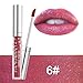XEDUO Fashion Waterproof Long Lasting Liquid Velvet Matte Lipstick Makeup Lip Gloss Lip for Women (06#)