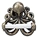Ebros Gift Giant Ocean Kraken Cthulhu Octopus Toilet Paper Holder Bathroom Wall Decoration 8.75