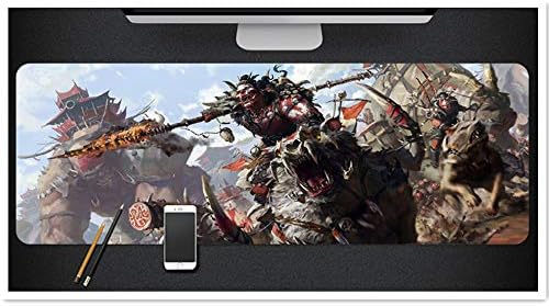 Mouse Pad，Professional Large Gaming Mouse Pad, World of Warcraft Mouse Pad,Extended Size Desk Mat Non-slip Rubber Mouse Mat (800 x 300 x3 mm / 31.5 x 11.8 x 0.12 inch, 10)