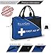 RELIEFCARE Nautical Essential Survival Medical First Aid Kit Bag – 200 Pcs – Supplies – Compact & Lightweight – Ideal as Home, Sports, Adventure, Hiking, Office