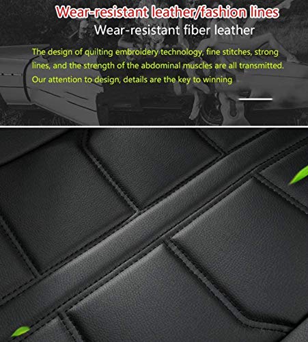 Lederen bekleding, Universal Car Seat Covers Set, Waterdicht voorstoelen en achterbank complete set for de auto… - Image 7
