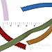 5 Yards of LYRA 13 Picot-Edge Plush Lingerie Elastic, Jet Black, Made in Italy
